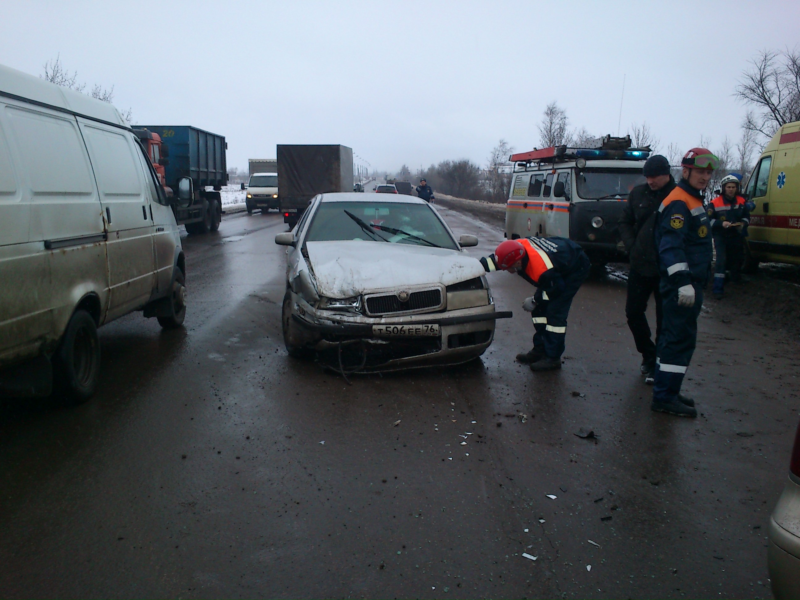 авария 05.02.14 skoda